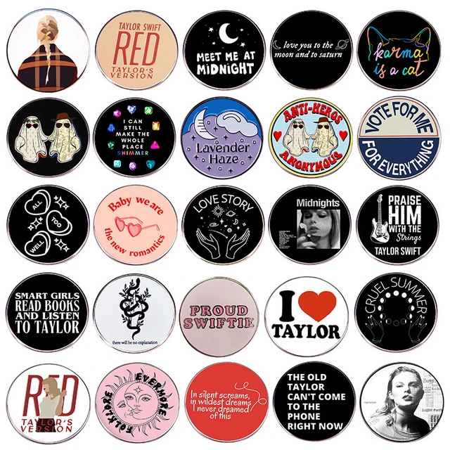 Taylor swift pin enamel 