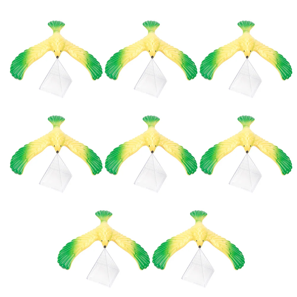 

8Pcs Balance Eagle Toys Plastic Gravity Birds Toys Educational Educational Toys
