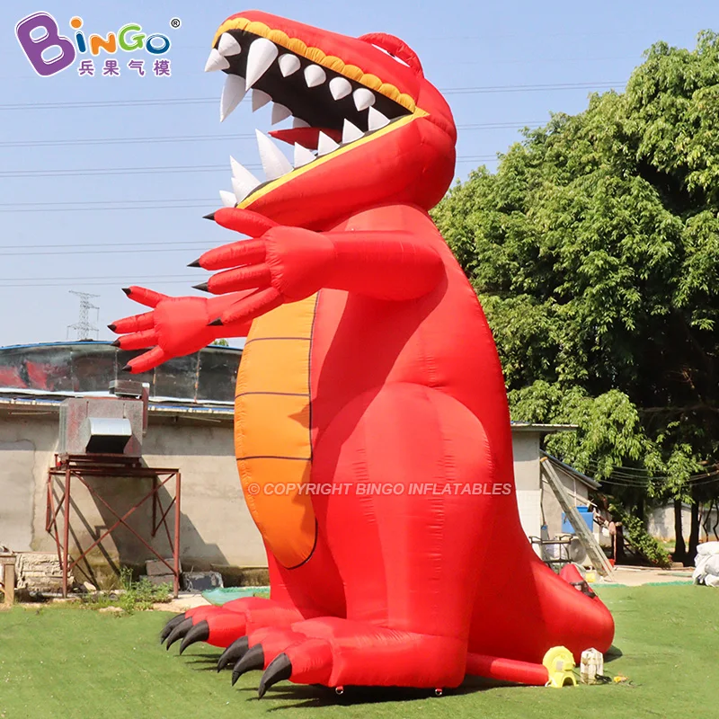 Advertising 20ft Tall Giant Inflatable Dinosaur Balloon For Event