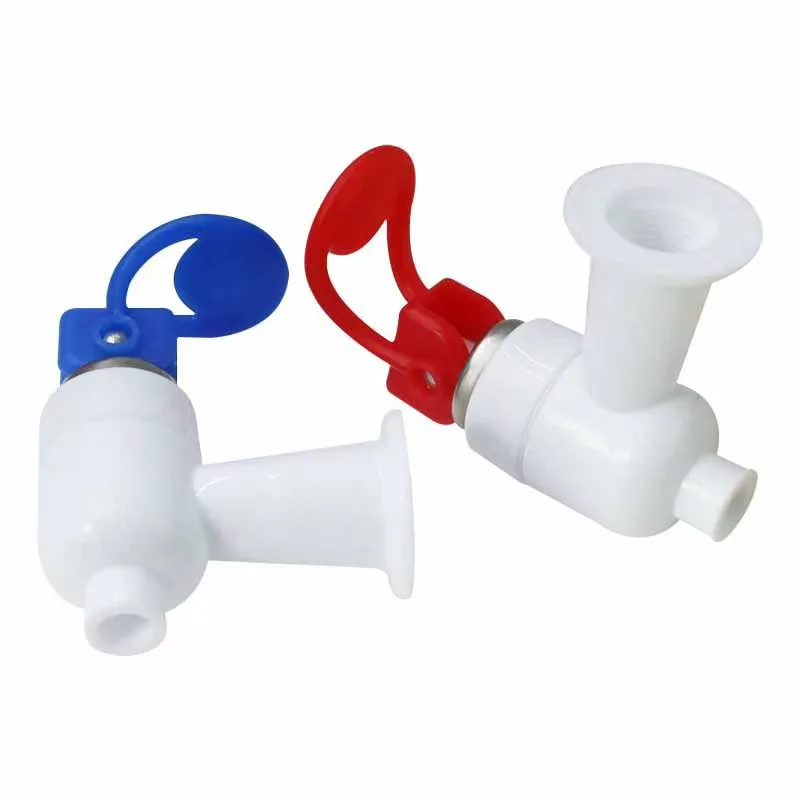 Rubinetto Di Raffreddamento Ad Acqua KZQ, Erogatore Di Acqua In Plastica Rubinetto Pulito Adatto Per Rubinetto Di Acqua Calda E Fredda Adattatore Di Ricambio Rosso E Blu 4 Pezzi 10 X 55 Cm 88625603