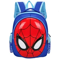 Disney Cartoon Children  Animal Design Backpack Figure Boys 3D Pattern Bag Kindergarten Schoolbag Gift 3