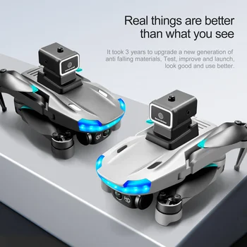 S138 GPS Doppia Fotocamera Dron 4K Professionale 5G Wifi FPV 360 ° Giocattolo regalo pieghevole per evitare ostacoli Quadcopter RC Drone doppia batteria