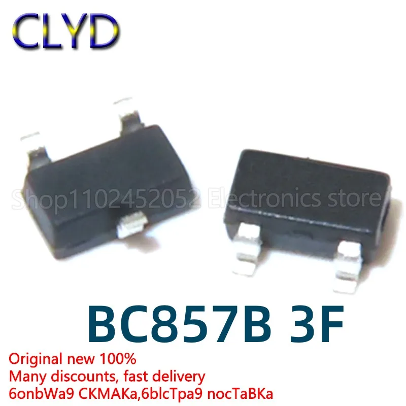 

3000 шт./партия, новые и оригинальные [весь диск] Триод SMT BC857B 3F трафаретная печать 0,1a/45 в SOT23 (3K/1 диск)
