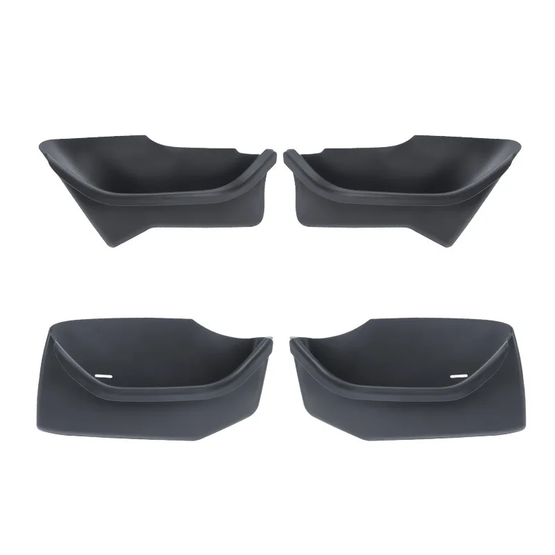 

Ящик для хранения на дверь автомобиля Tesla Model 3 Highland 2023 2024, Силиконовый водонепроницаемый подлокотник на дверь с полным покрытием, автомобильный Органайзер