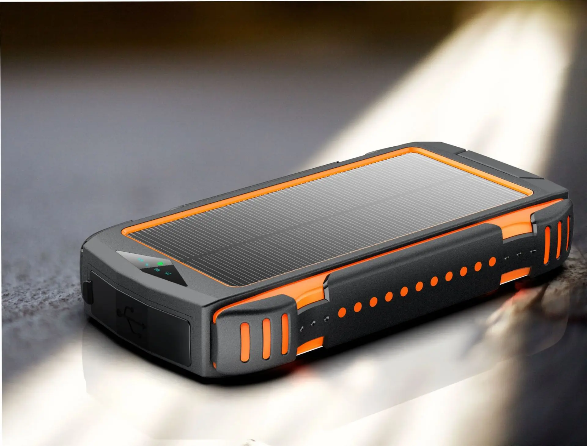 Solar Power Bank 20000mAh USB Fast Charging Detachable Independent