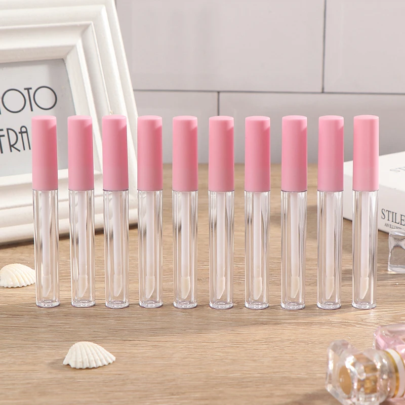 2.5ML 립글로스 튜브, DIY 립글로스 병, 빈 화장품 용기, 10 개/묶음