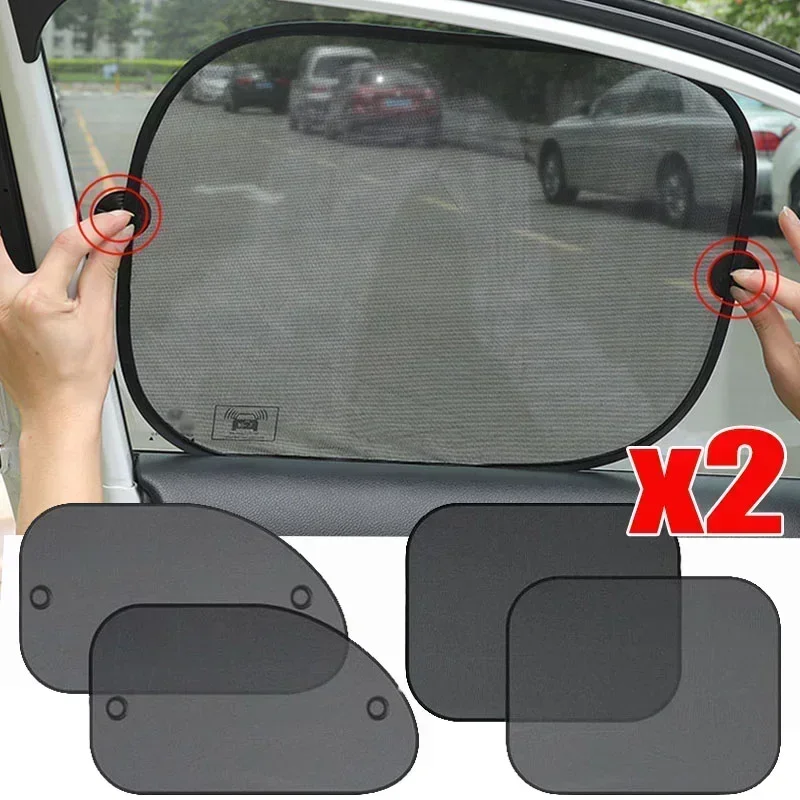 Car Sunshade Set Car Sunshade Covers Universal Windscreen Folding Visor Reflector Windshield Auto Window Sun Shade Protector Accessories