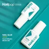 Nailpop Fast Dry Nail Glue with Brush Nail Art Tips Glitter Acrylic Decoration Nail Art Tools Manicure Accessories 2pcs 1