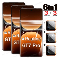 6 - in - 1 Ultrathin Hydrogel Lens & Screen Protector Set - Realme GT Neo5 SE (Ultra - thin Clear)