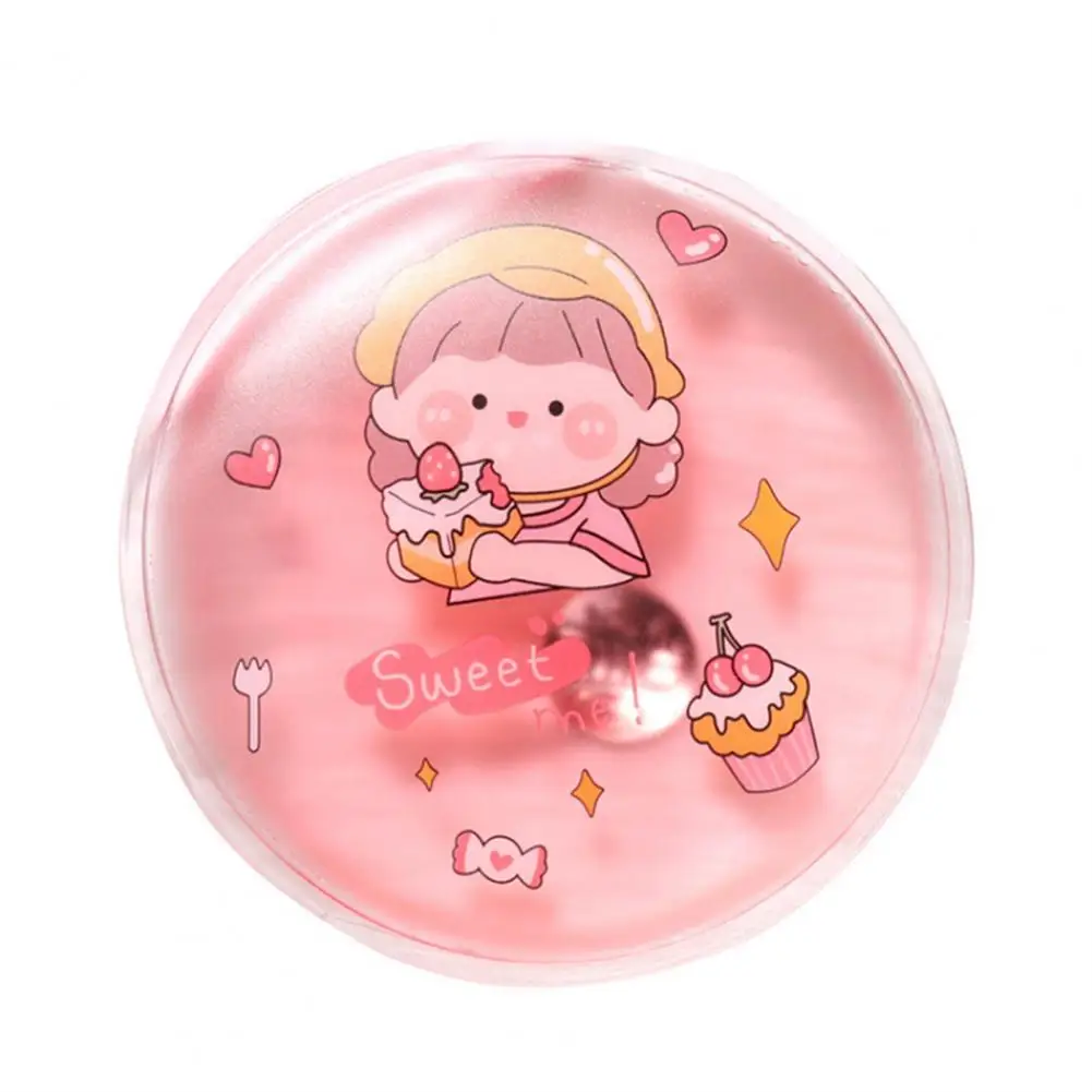 Mini Hand Warmer Reusable PVC Wide Application Cartoon Gel Liquid Heat Pack Pocket Instant Heat Hand Warmer for Office