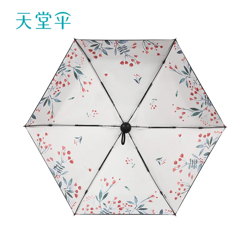 UV Protection Sun Umbrella Ultra Light 50% off Small Lightweight Capsule Umbrella for Women Rain and Rain Dual-Use