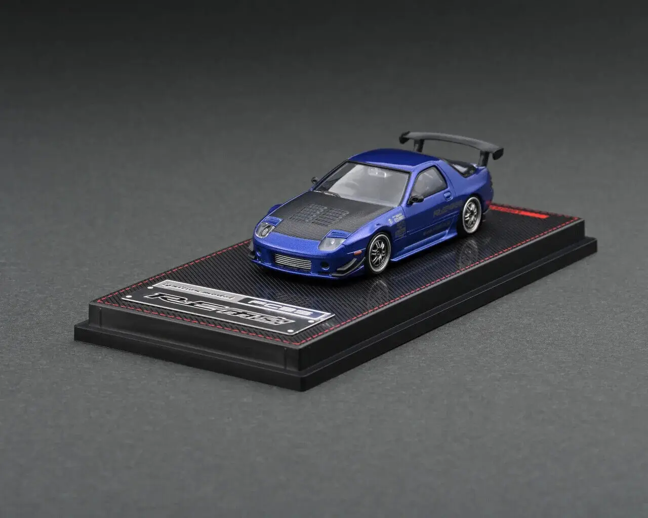 

Модель зажигания IG2492 RX-7 (FC3S) RE Amemiya Blue Metal 1/64, литые модели автомобилей, коллекция, ограниченный выпуск, хобби-игрушки