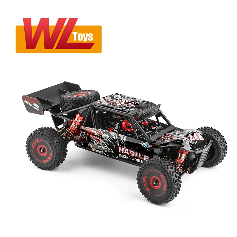 Wltoys 124017 124016 1/12 2.4G Racing RC Cars 4WD Brushless Motor 75Km/H High Speed Remote Control Off-road Drift Toys For Aduit