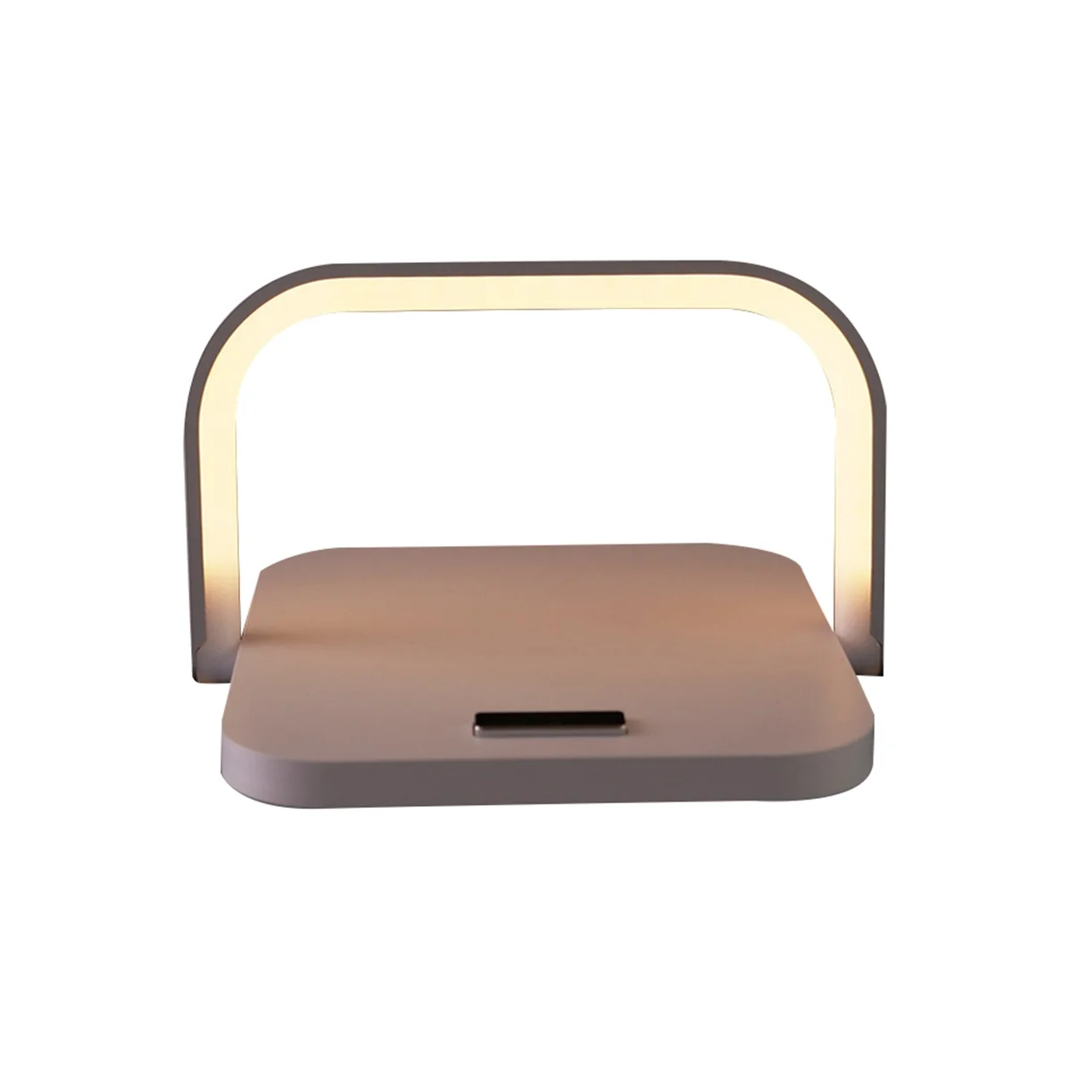

Wireless Charger Table Lamp Mobile Phone Bracket LED Night Light Portable for Bedroom Bedside Living Room