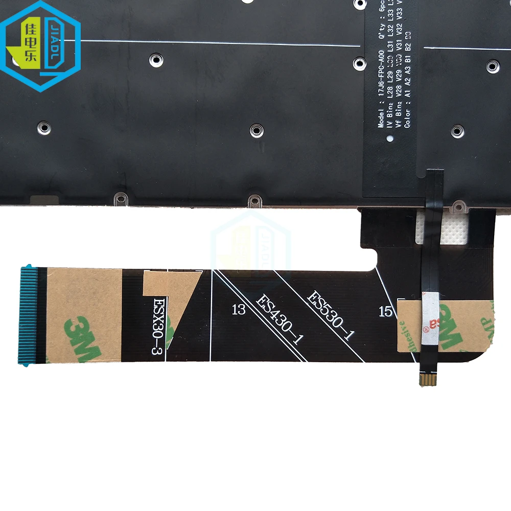 Teclado Backlight para Lenovo Inglês Eua Yoga 613alc6 6-13are05 Ideapad Flex-14iml Flex-14api 14iwl Sn20q40597 Sn20q40688 Novo - Imagem 4
