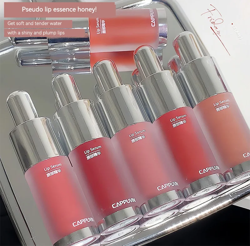 Cappuvini Baby Bottle Lip Gloss — Hydrating Mirror Finish, Glass-Effect Lip Gloss for Jelly-Like Lips, 10