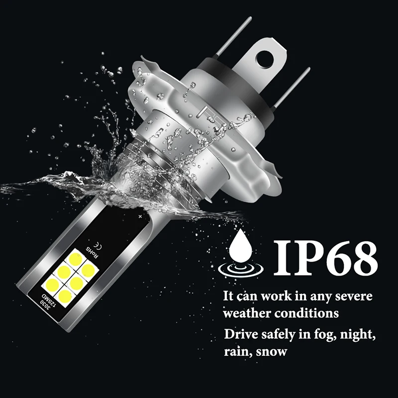 H8 LED H11 H1 9005 9006 HB3 HB4 H7 H3 H4 Car Fog Lights 1PC With 3030 Chips 12LED 6000K White Auto Fog Lamp Day Running Light 12V led car lights,led lights