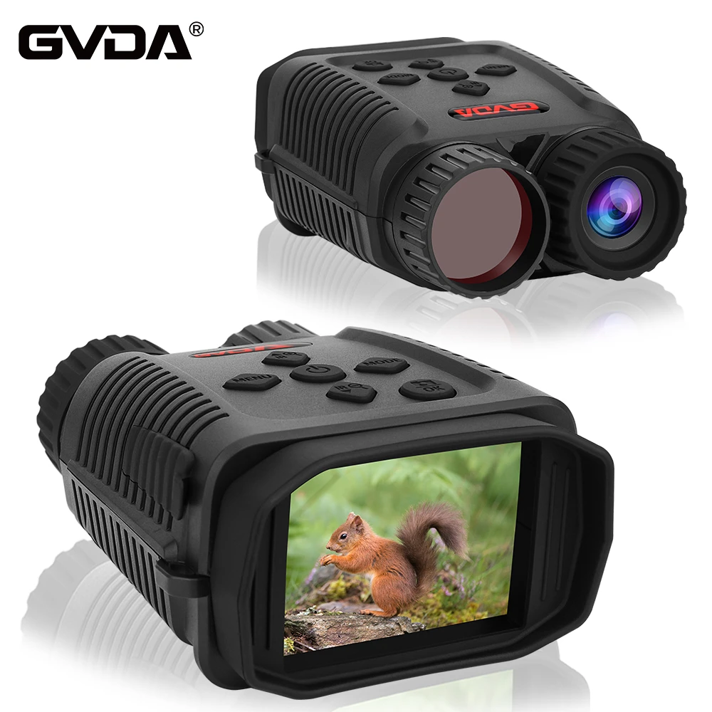Gvda Mini Night Vision Binocular Device 1080p Hd Infrared Digital