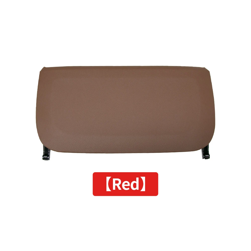 Luxury Interior Seat Leather Backrest Storage Panel Cover - Black, Beige, Gray, Red