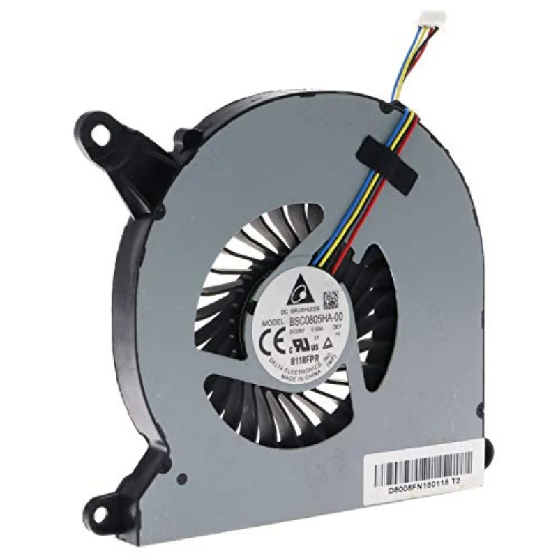 인텔 NUC8 NUC8i7BEH NUC8i3BEH NUC8i5BEH BSC0805HA-00 DC05V 0.60A용 CPU 냉각 팬