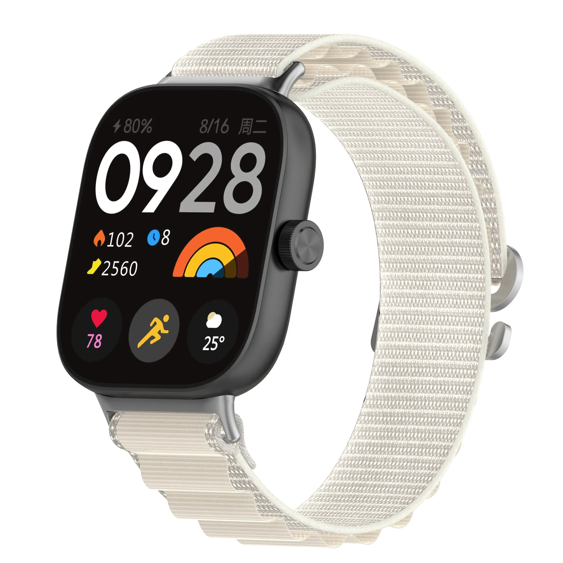 Nylon Loop Adjustable Elastic Watch Strap - Universal Band Accessory