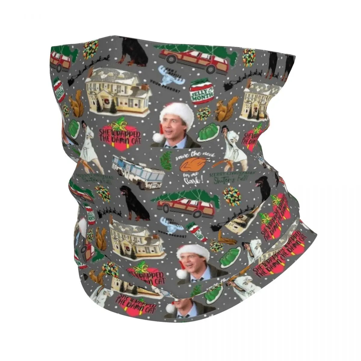 

Рождественская бандана, накидка на шею с принтом Шевроле, волшебный шарф, теплая повязка на голову для верховой езды для мужчин и женщин, для взрослых, ветрозащитная
