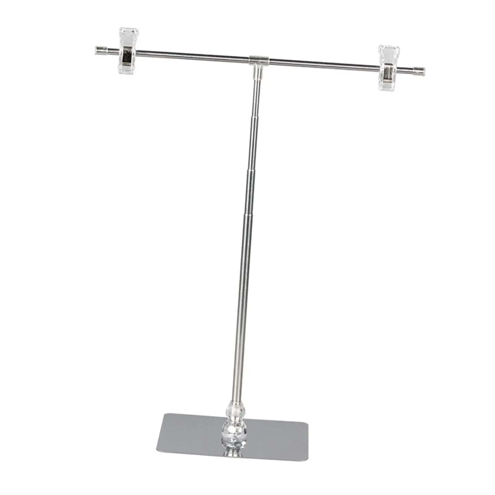 Adjustable Poster Stand T Sign Menu Holder Stainless Steel Advertisement Rack Banner Stand Floorstanding for Store Counter Bars