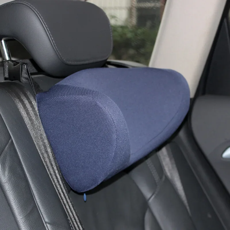 Jzcreater Car Pillow Child Car Seat Headrest Car Headrest Memory