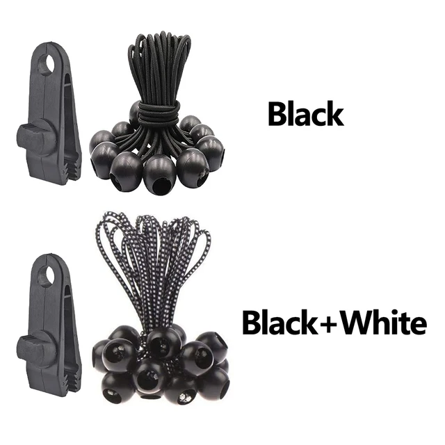 10 db Szélálló, Beállítható Zenekarokkal Sátor Klipek D Alakú Karabinerek Kemping Kertészkedés Nagy Teherbírású Túrázás Kültéri Tartós - Image 2