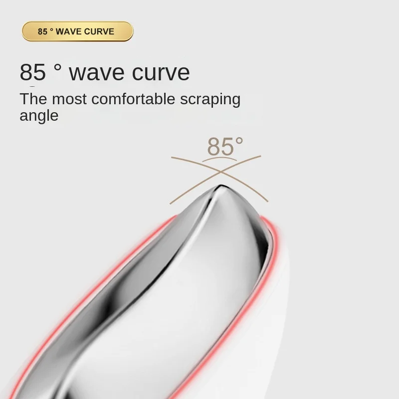 Sıcak Soğuk Mikro Akım Aleti Titreşimli LED Kırmızı ve Mavi Işık Kazıma Aleti, Ev Boyun Güzellik Masajı_voghion.com