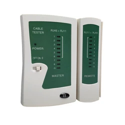 Universal Network and Telephone Cable Tester for Ethernet and Phone Lines (GREEN)