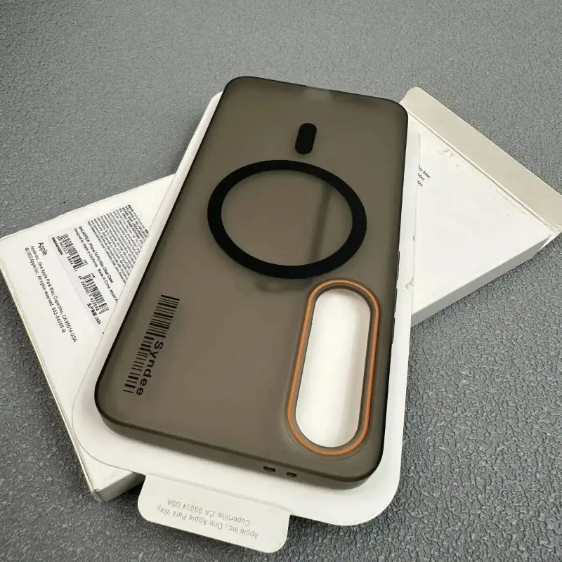 Ultra Matte Hard PC Case with Magsafe Magnetic Wireless Charging & Shockproof Bumper