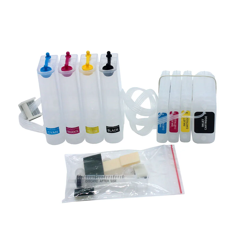 HP Designjet 111 프린터용 영구 칩 포함 빈 Ciss 시스템, 11 82