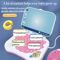 English Learning Small Laptop Toy for Kids. Boys and Girls Computer for Aphabet ABC.Numbers.Words.Spelling.Maths.Music 1