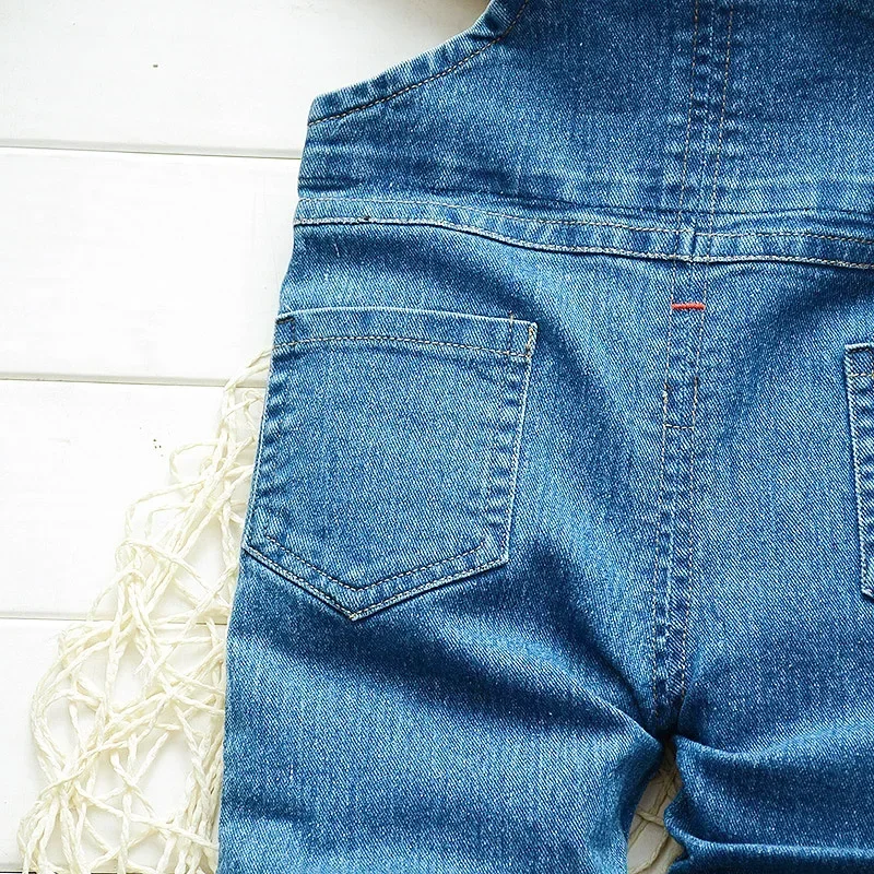 Children Overalls Pants for 1-4 Years Boys Girls