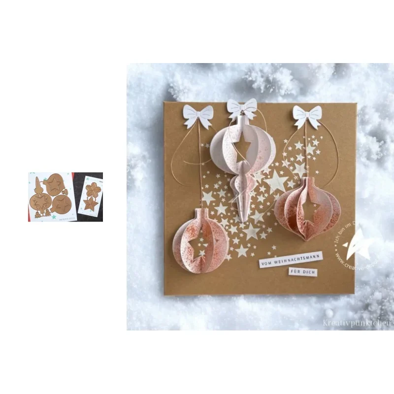 Matrices De Découpe De Noël Pour Bricolage, Scrapbooking/album Photo, Gaufrage Décoratif De Cartes En Papier, Nouvel Arrivage