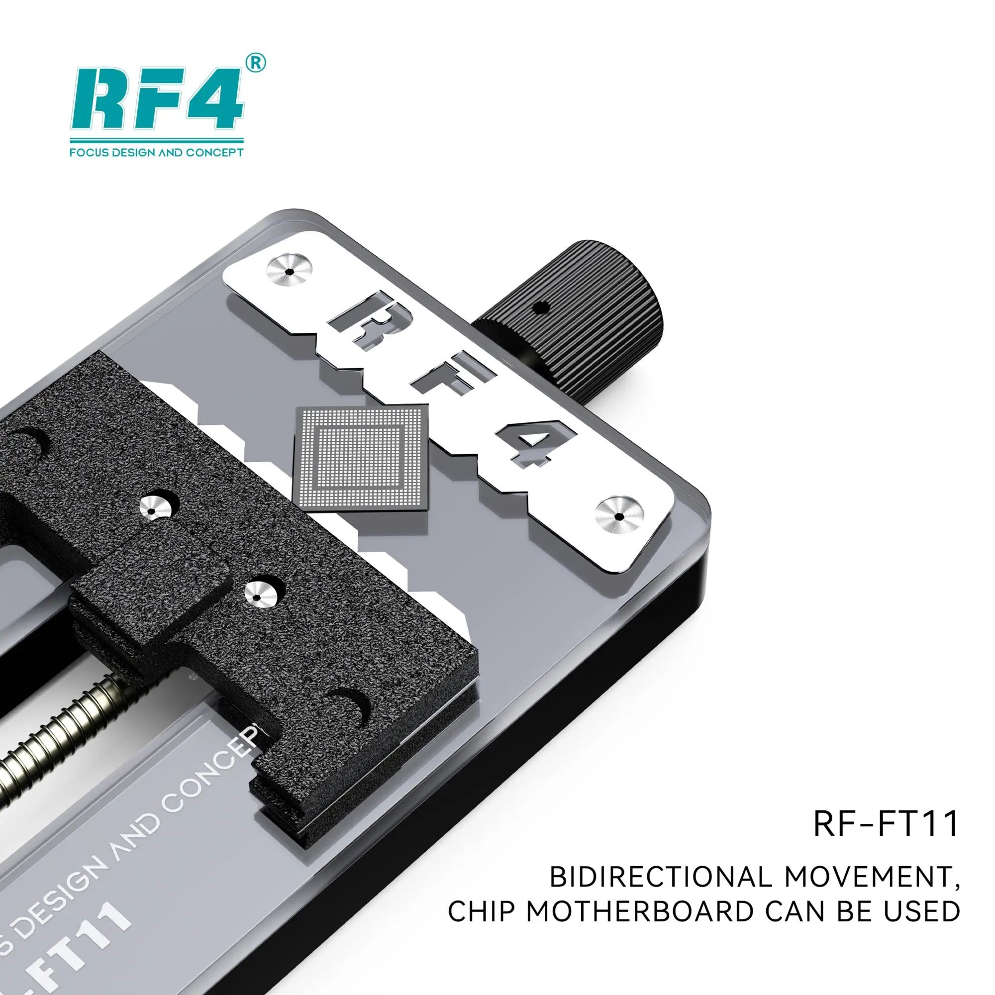 RF4 FT11 모바일 칩 마더보드 고정장치, 모바일 PCB 클램프, 모바일 PCB 플레이트, 칩, CPU, IC 작동 고정장치, 온도 저항