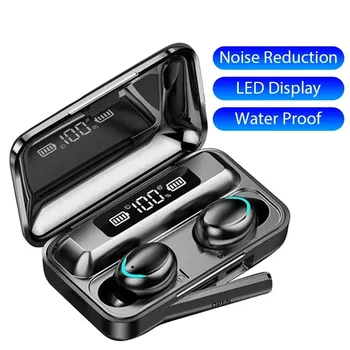 F9 Wireless Earphones LED Dislpaly 1
