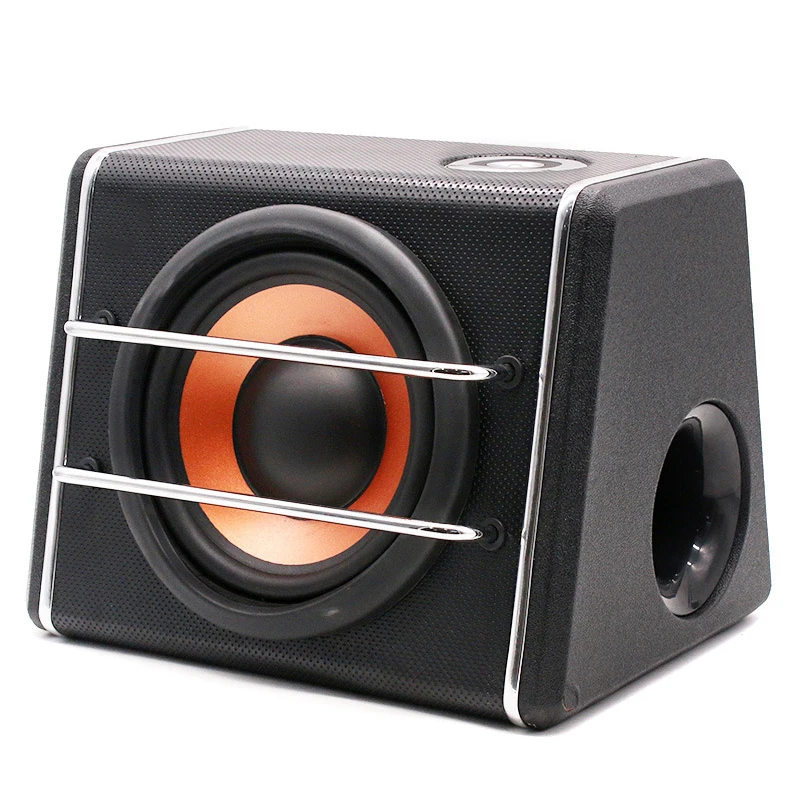 Trapezoidal Active Overweight Car Audio Modification Trunk Speaker 8-inch Car Subwoofer K-T8APR