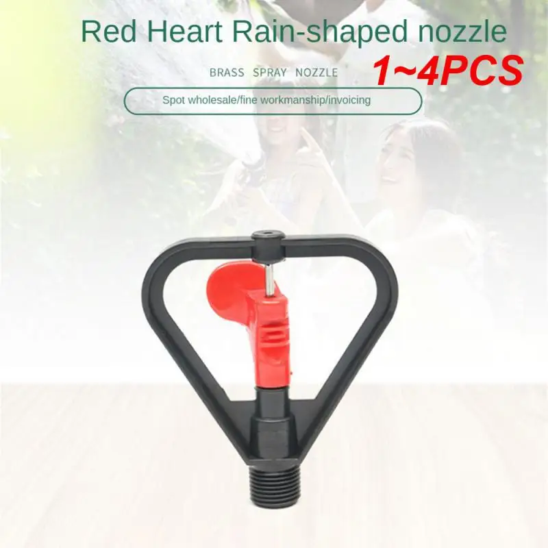 

1~4PCS Rain Nozzle Automatic Rotary Butterfly-shaped Spray Irrigation Atomization Gardening Lawn Can Replace Irrigation System