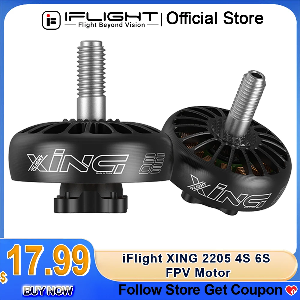 iFlight XING 2205 2300KV/2450KV/3200KV 4-6S FPV mótor fyrir kappakstursdróna