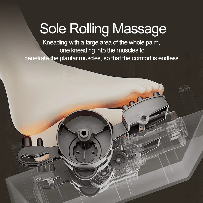 Electric Foot and Calf Massager with Heat and Compression