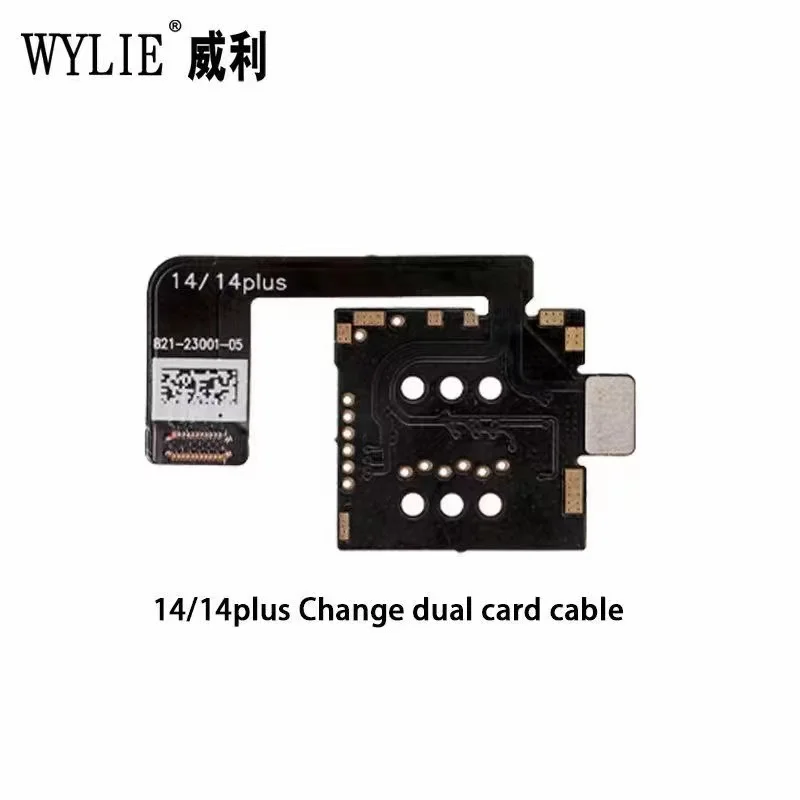 iPhone 14 Plus용 WYLIE 듀얼 카드 어셈블리 변경 N 없음 ? 아 ? d ? S ? 에피 ? 라 ? ati ? 아니요 ? ? 손상되지 않은 전화 수리 도구