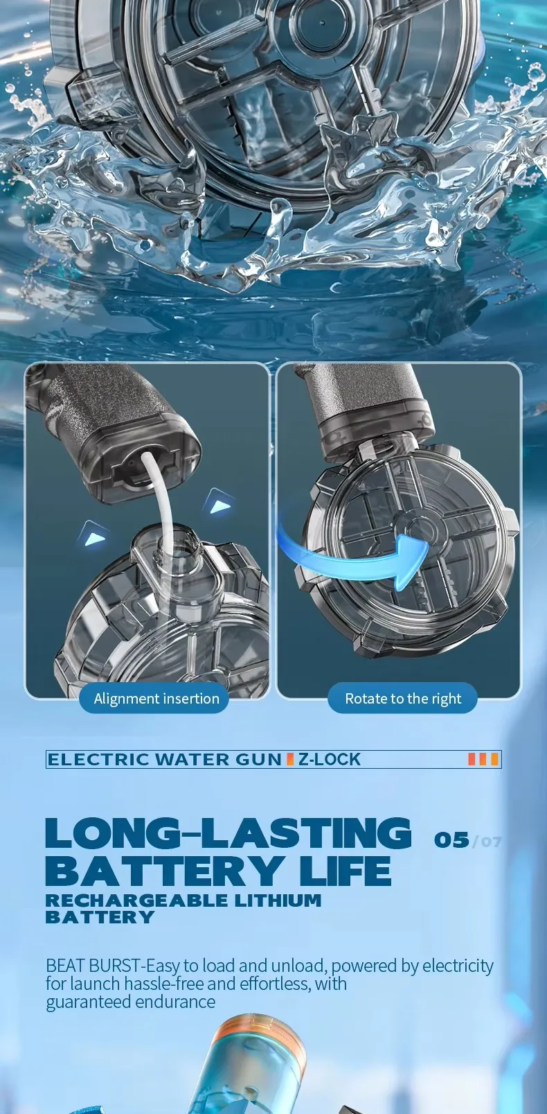 Elektrische Wasserpistole Mit Flammensimulation Und Sensor_voghion.com