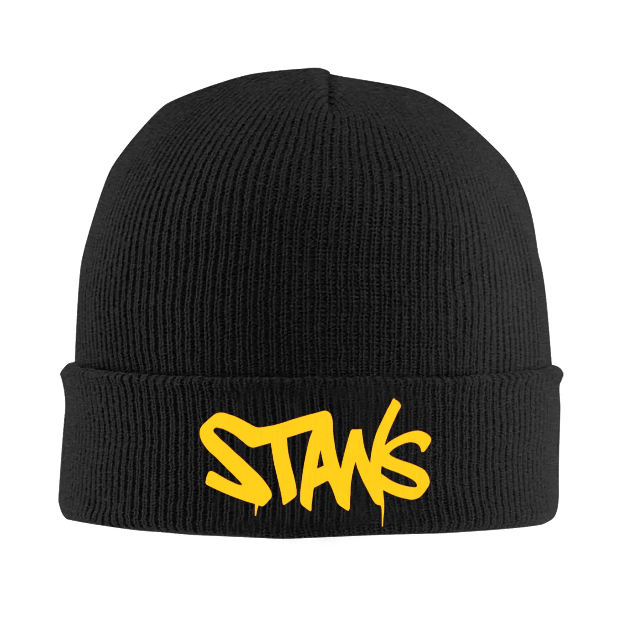 EMINEM STANS Album Motorhaube Hüte Beanie Hüte Winter Gedruckt Skullies Beanies Niedlich Weiblich Männlich Outdoor Thermische Elastische Kappe