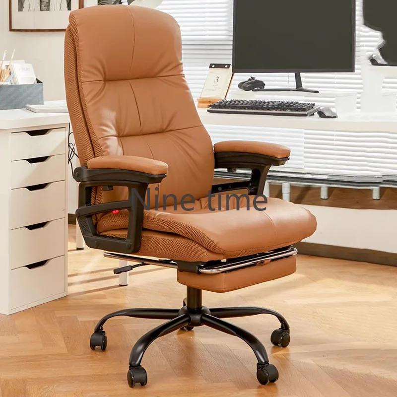 Executive Armchair Office Chairs Relax Boss Autofull High Back Cute Computer Chair Ergonomic Pillow Sillas De Espera Furnitures gcr15 ucfl210 50mm high quality precision mounted and inserts bearings pillow blocks