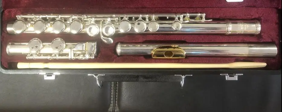 

Jupiter Capital Edition Model CEF-510 Professional 16 Holes Closed Flute Cupronickel Silver Plated C Tune Flute Instrument