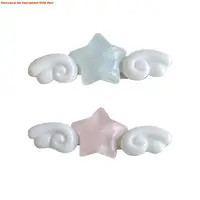 Superlatives Duckbill Star Wing Hairpin for Woman Charm Hair Clip Aesthetics Jelly Hair Accessories