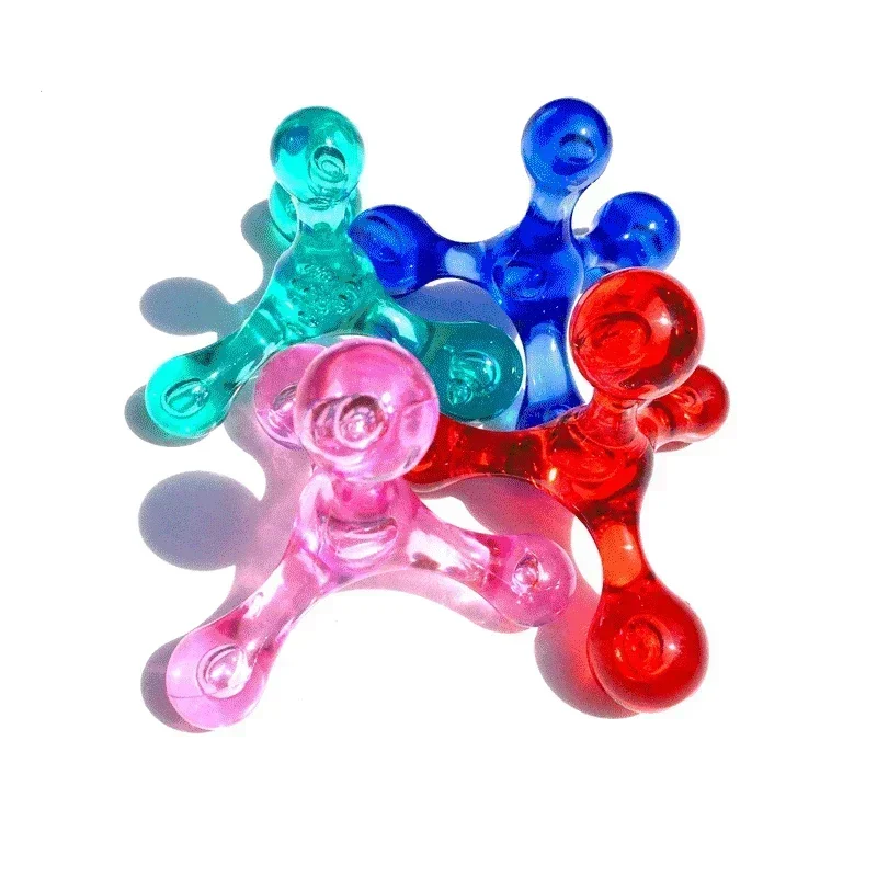 4 Balls Mini Manual Massager for Arm Back Leg Head Foot