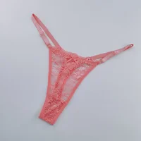 3 pièces tongs en dentelle femmes dentelle taille basse culottes Sexy sous-vêtements transparents mode respirant string dames intimes Lingerie 3